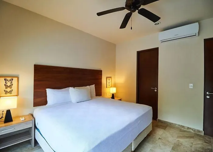 Zen Oasis Swim Up Pool W Tiki Hut Bar + Gym Apartment Tulum