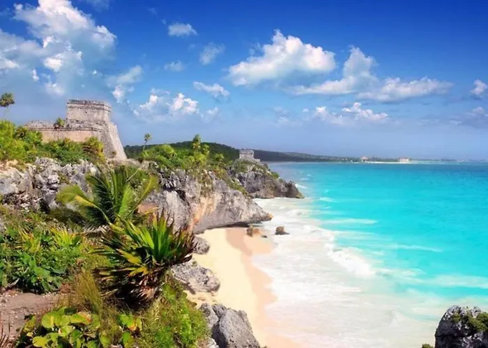 Zen Oasis Swim Up Pool W Tiki Hut Bar + Gym Tulum